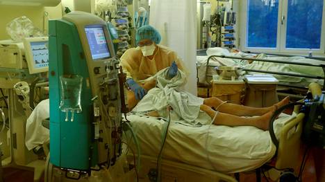 Koronapotilasta hoidettiin Berliinissä sijaitsevan Havelhoehen sairaalan teho-osastolla lokakuun lopulla.