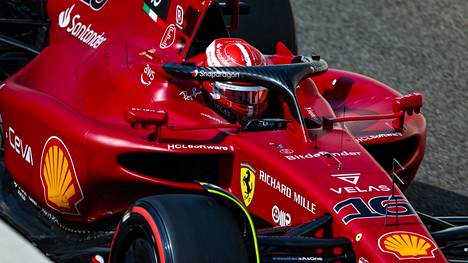 Ferrari on legendaarinen merkki. Kuvassa ajaa Charles Leclerc.