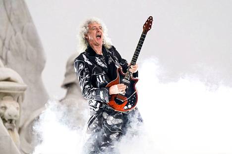 Queen-yhtyeen kitaristi Brian May.