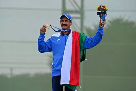 Abdullah Al-Rashidi saavutti skeetin olympiapronssia.