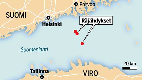 Venäjällä uutisoitiin jälleen tuntemattomista räjähdyksistä Suomenlahdella  - Kotimaa - Ilta-Sanomat