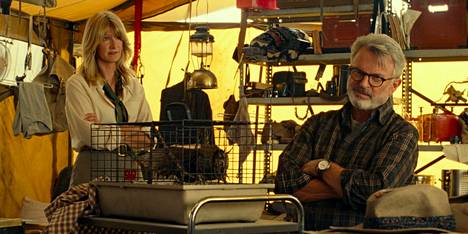 Sam Neillin vastanäyttelijä Jurassic Park-elokuvasarjassa on Laura Dern.