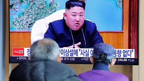 Etelä-Korean televisiossa on käsitelty Pohjois-Korean Kim Jong-unin tilaa.
