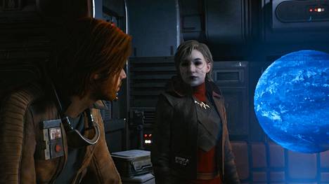Ensimmäisestä pelistä tutut hahmot, kuten kuvassa nähtävä Merrin, tekevät paluun jatko-osassa.