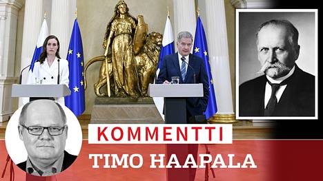 Presidentti Kyösti Kallio toivoi, että hänen kätensä kuivuisi talvisodan rauhansopimuksen allekirjoituksen jälkeen. Sauli Niinistö allekirjoituksella Suomi liittyy Natoon.