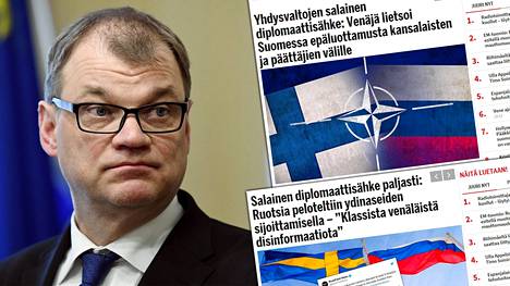 Pääministeri Juha Sipilän mukaan Venäjä ei ole todellisuudessa päässyt vaikuttamaan Suomen ja Ruotsin Nato-keskusteluihin. IS kertoi Yhdysvaltain salaisesta diplomaattisähkeestä eilen.