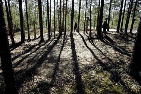 Sandarmohin mäntykankaalle Karhumäen lähelle Itä-Karjalaan on teloitettu ja haudattu tuhansia Josif Stalinin vainojen uhreja.