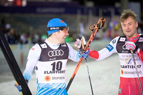 Ristomatti Hakola hiihti 2017 Lahdessa MM-sprintin finaalissa itseään Petter Northugia vastaan, mutta nykyään kankaanpääläisen huippuvauhditn ovat historiaa ja satsaukset muilla matkoilla.