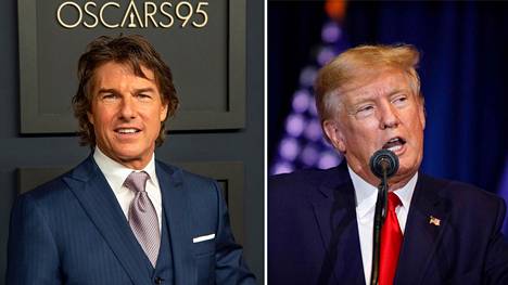 Kuin kaksi marjaa?  Tom Cruisen rusketus saattoi jättää jopa Trumpin varjoonsa.
