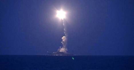 Venäjän sota-alukset ampuivat risteilyohjuksia Isis-kohteisiin Syyriaan.