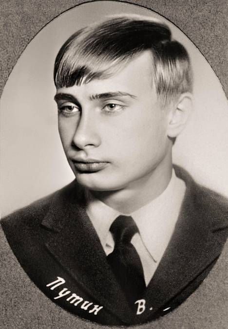Putin haaveili jo nuorena vakoojan urasta. Kuvassa nuori Vladimir Putin vuonna 1970.