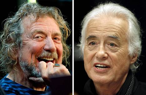 Robert Plant ja Jimmy Page.