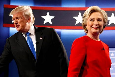 Vuoden 2016 vaaleissa olivat vastakkain Donald Trump ja Hillary Clinton.
