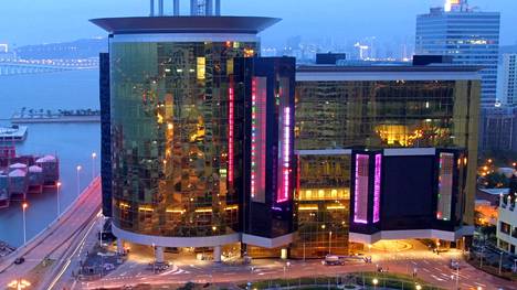 Macao on tunnettu hienosta kasinoistaan. Kuvassa Sands-kasino.