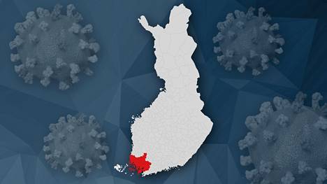Koronaviruksen ilmaantuvuus Varsinais-Suomessa on laskenut merkittävästi.