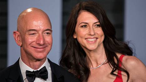  Jeff Bezos ja MacKenzie Scott 