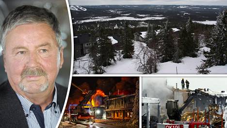 Hotelli Ison-Syötteen tulipalo ei lannista alueen yrittäjiä. Jorma Terentjeffin uuden hotellin pohjat on jo valettu.
