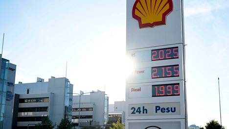 Myös Herttoniemen Shelliltä saa Dieseliä alle kahdella eurolla.