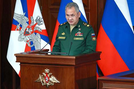 Venäjän puolustusministeri Sergei Shoigu esitti viimeisimmän uhkauksensa tiistaina.