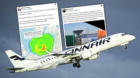 Finnair on joutunut perumaan lentoja Viroon gps-häirinnän vuoksi.