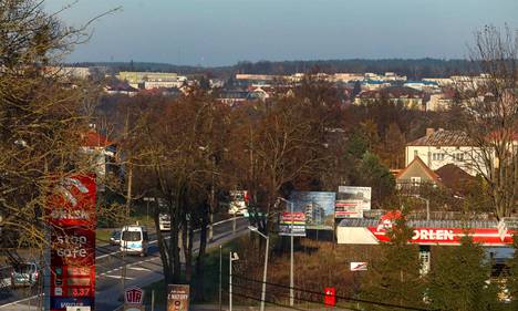  Puolan ja Valko-Venäjän rajakaupunki Sokolkassa näytti keskiviikkona rauhalliselta.