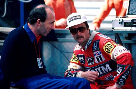 Nigel Mansell oli Williamsin monivuotinen kisakuski.