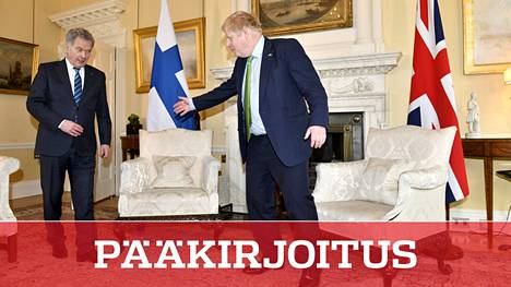 Presidentti Sauli Niinistö tapasi tiistaina pääministeri Boris Johnsonin Lontoossa JEF-maiden turvallisuuskokouksessa.