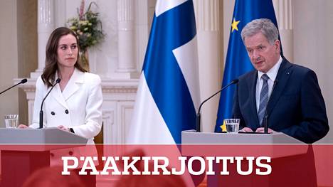 Pääministeri Sanna Marin ja tasavallan presidentti Sauli Niinistö kertoivat Suomen Nato-päätöksestä sunnuntaina.