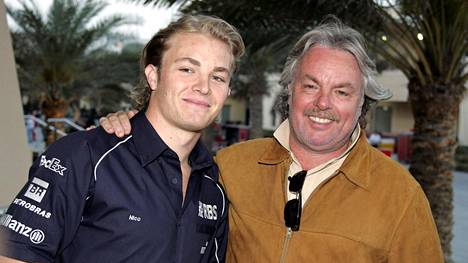 Nico Rosberg ja Keke Rosberg ovat maailmanmestareita.