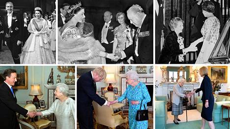 Elisabetin 70 vuoden valtakauden aikana Britannialla ehti olla 15 pääministeriä. Liz Truss tosin vain pari päivää.