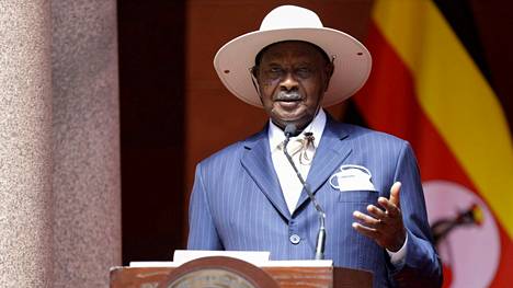 Ugandan presidentti Yoweri Museveni.