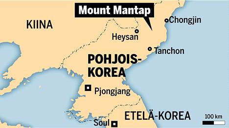 Pohjois-Korean jättiräjähdyksestä uutta tietoa: Mantap-vuori kohosi kaksi  metriä ja lysähti sitten kasaan - Tiede - Ilta-Sanomat