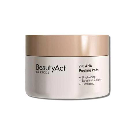 Beauty Act by Kicks 7% AHA Peeling Pads -kuorintalaput, 19,90 €.