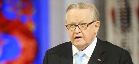Martti Ahtisaari sai Nobelin rauhanpalkinnon vuonna 2008.