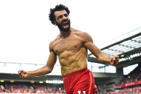 Liverpoolin Mohamed Salah on kireässä kunnossa, kuten maalituuletuksissa nähtiin.