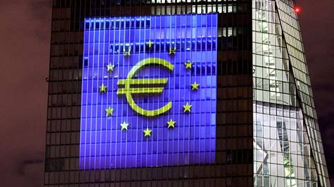 EKP:n päärakennus Frankfurtissa.