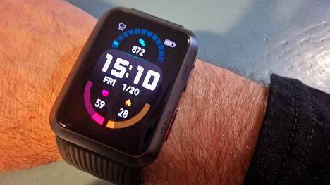Huawei Watch D on kehitetty terveyden tarkkailu edellä. 