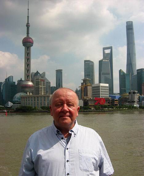 Juha Föhr lähetti kuvan Shanghain-matkalta.