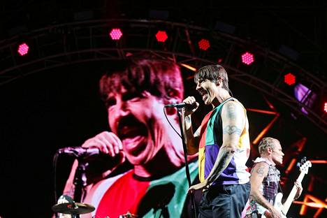 Red Hot Chili Peppers on Euroopan-kiertueellaan ja esiintyy tänään Helsingissä.