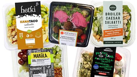 10 markettien salaattiateriaa vertailussa – proteiinimäärissä on isojakin  eroja - Ajankohtaista - Ilta-Sanomat