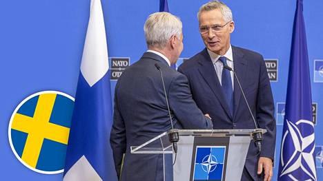 Kuvassa Suomen ulkoministeri Pekka Haavisto ja Naton pääsihteeri Jens Stoltenberg.