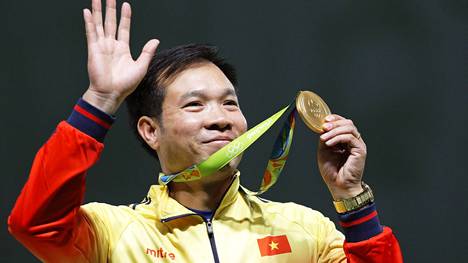 Hoang Xuan Vinh voitti olympiakultaa upeassa trillerissä.