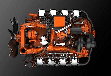 Scanian V8-teollisuusmoottorit ovat sitkeitä ja taloudellisia. Ne soveltuvat tehoa ja kestävyyttä vaativiin poraustehtäviin erinomaisesti.