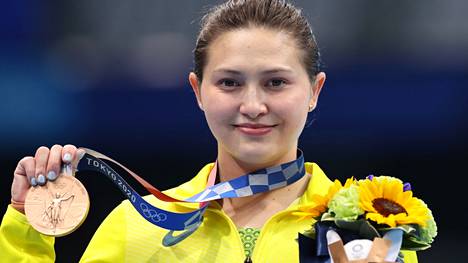 Melissa Wu voitti olympiapronssia Tokiossa ja hopeaa Pekingissä 2008.