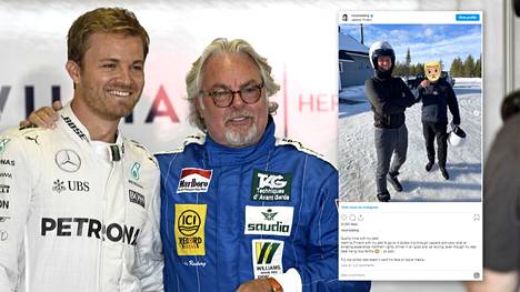 Nico ja Keke Rosberg viettivät laatuaikaa Suomen Lapissa