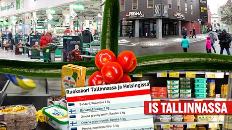 Jos Tallinnan reissulla haluaa viedä edullisia ruokatuliaisia kotiin, kannattaa katsoa missä tuote on valmistettu. 