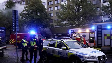 Kerrostalossa räjähti Göteborgissa Annedalin kaupunginosassa.