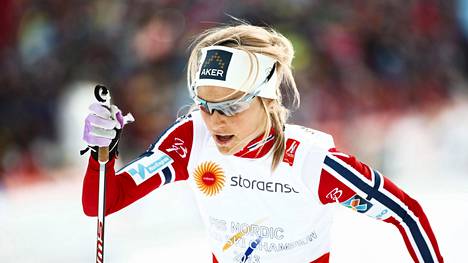 Moninkertainen maailmanmestari Therese Johaug on Norjan suosituimpia urheilutähtiä.