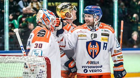 Christian Heljanko keräsi ansaitut kehut joukkueeltaan.