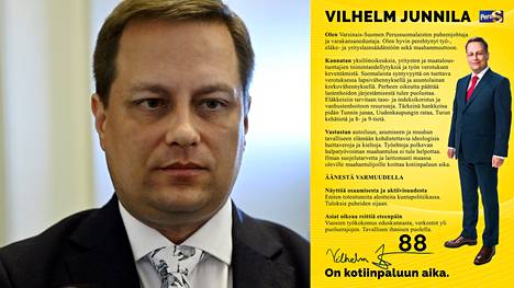 Elinkeinoministeri Vilhelm Junnila joutui myrkyn silmään heti nimityksensä jälkeen.
